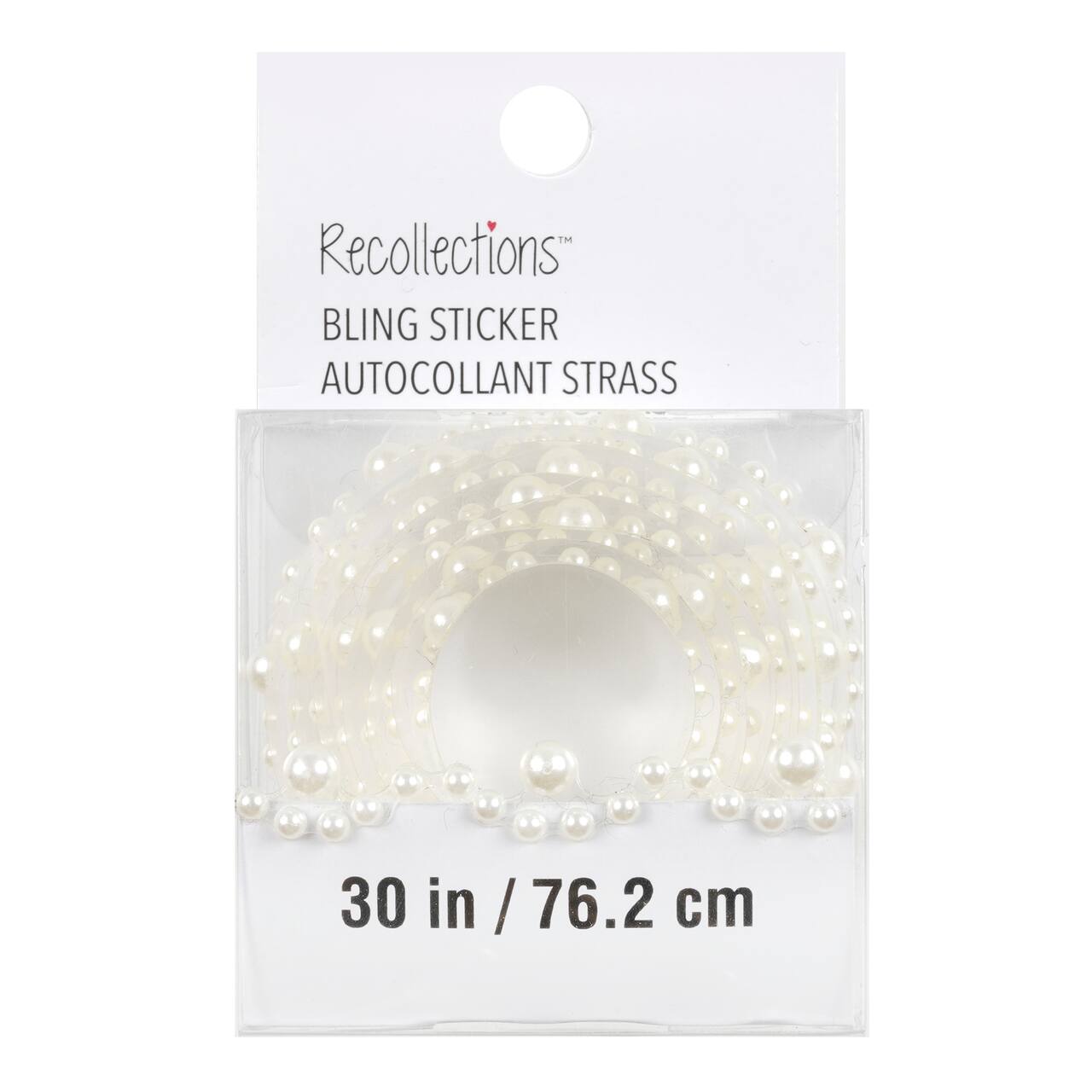 12 Pack: Pearl Eyelet Adhesives by Recollections™ Bling on a Roll™